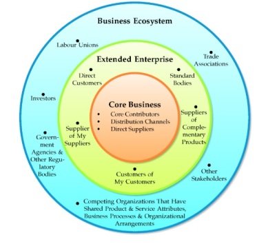 عکس اکوسیستم کسب و کار